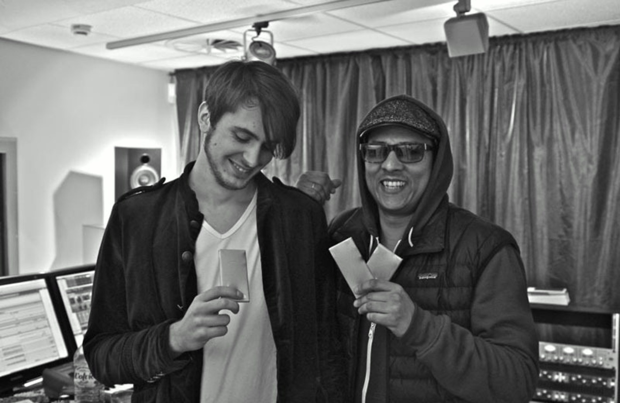 Mit dem Album "Bei meiner Seele" erfolgreich: Produzent Jules Kalmbacher (links) und Xavier Naidoo