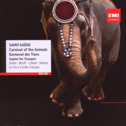 Michel Béroff/Michel Debost – Carnival Of The Animals/Septet For Trumpet (Red Line)