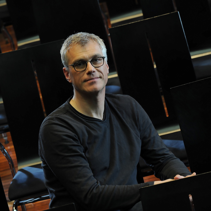 Steigt auf im Burghof: Markus Muffler