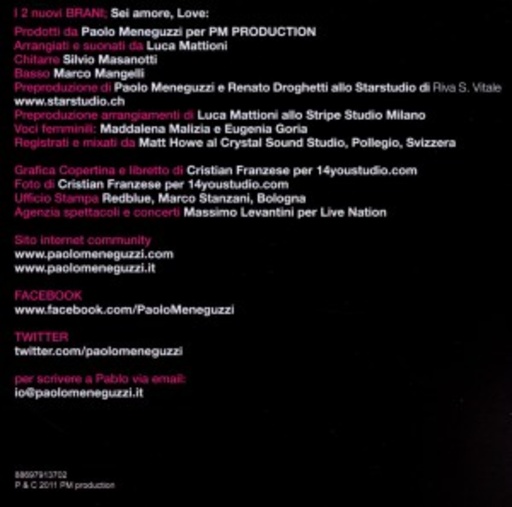 Paolo Meneguzzi – Sei Amore