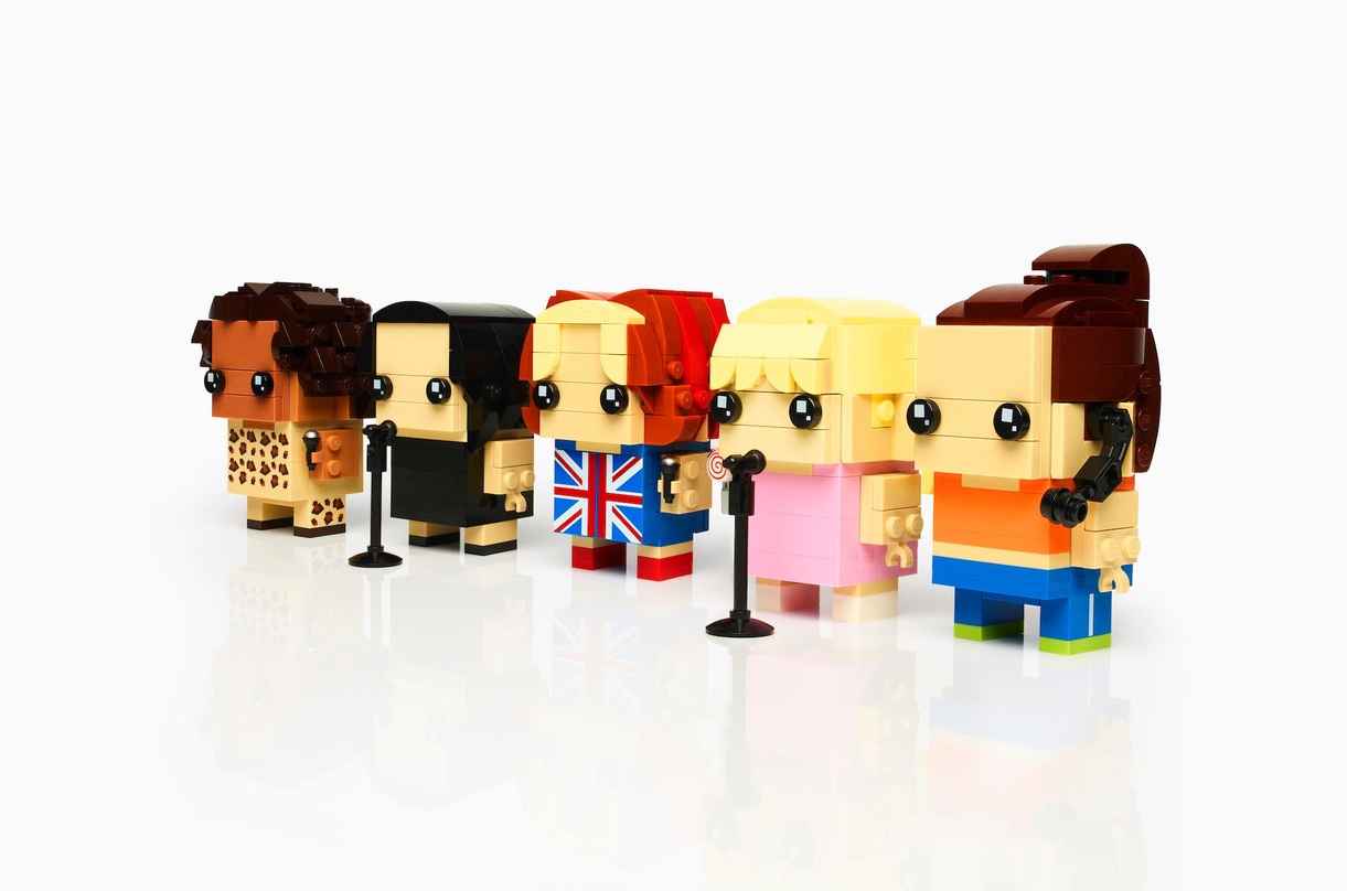 Künftig im Handel: die Lego-Edition mit den Spice Girls