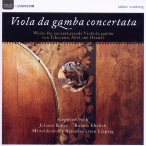 Siegfried Pank/Robert Ehrlich/Mitteldeutsche Barocksolisten – Viola Da Gamba Concertata