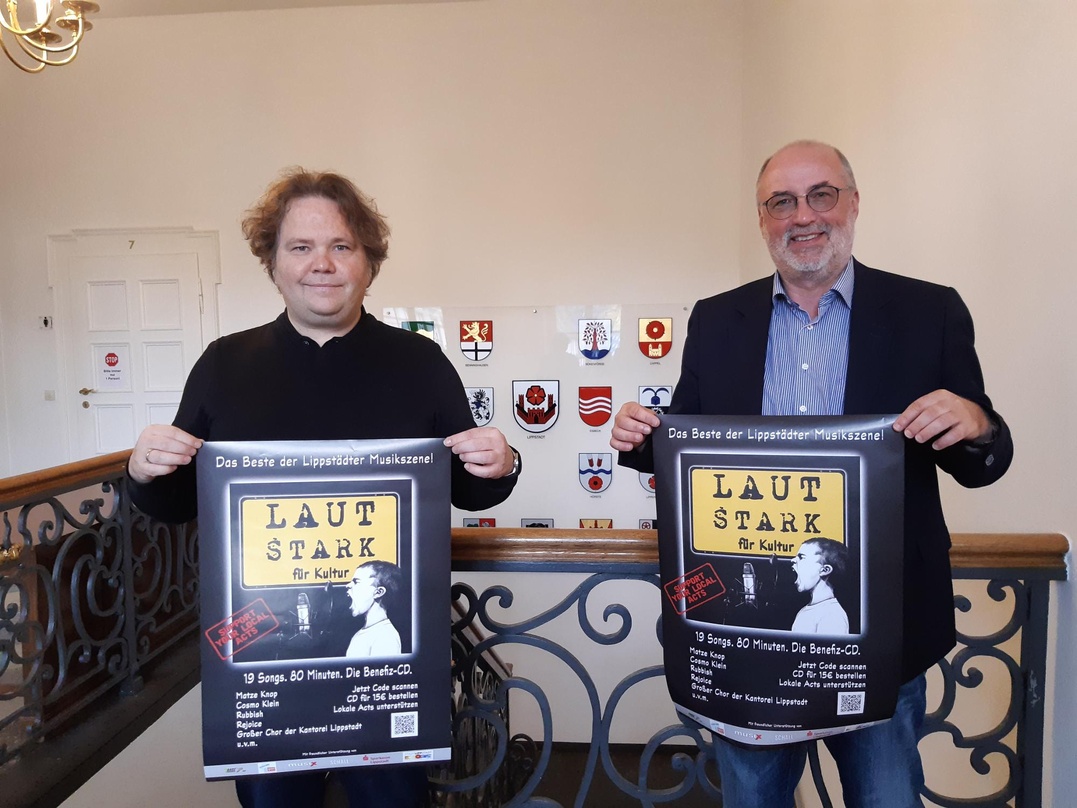 Initiierten das Album-Projekt (von links): Carsten Püttmann und Mathias Marx
