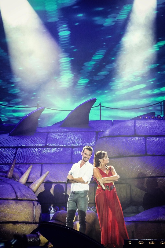 703e78ec8018f92ae70959d0048d31658d36affcd6105ead30d449f2346b5c26 Standen auch gemeinsam auf der Bühne: Andrea Berg und Florian Silbereisen