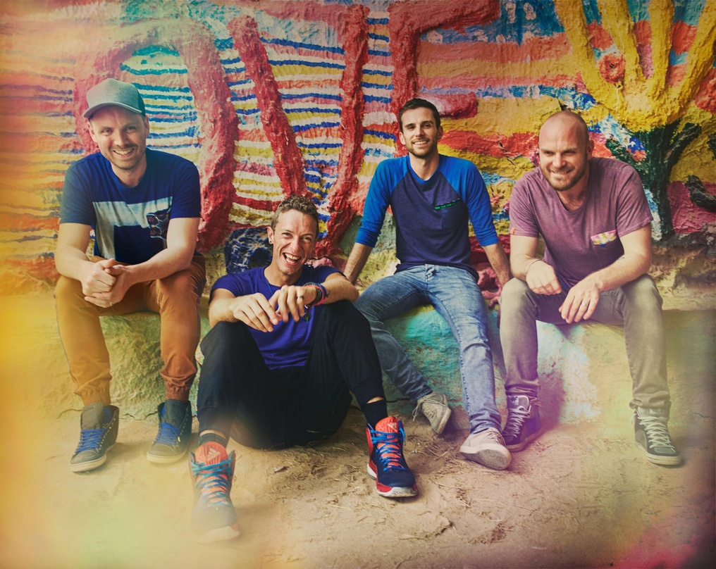 Spielten vor 65.000 Fans in München: Coldplay