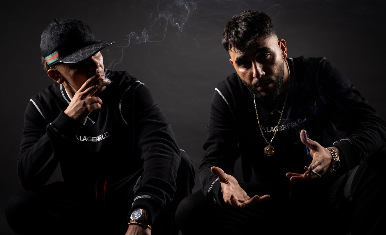 In der Festivalsaison 2020 unter Ägide von Chimperator Live unterwegs: Capital Bra (links) und Samra