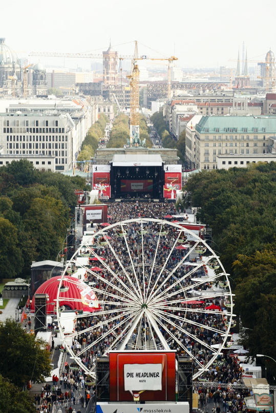 Bildet auch in diesem Jahr wieder die Kulisse für das Soundwave Festival: das Brandenburger Tor