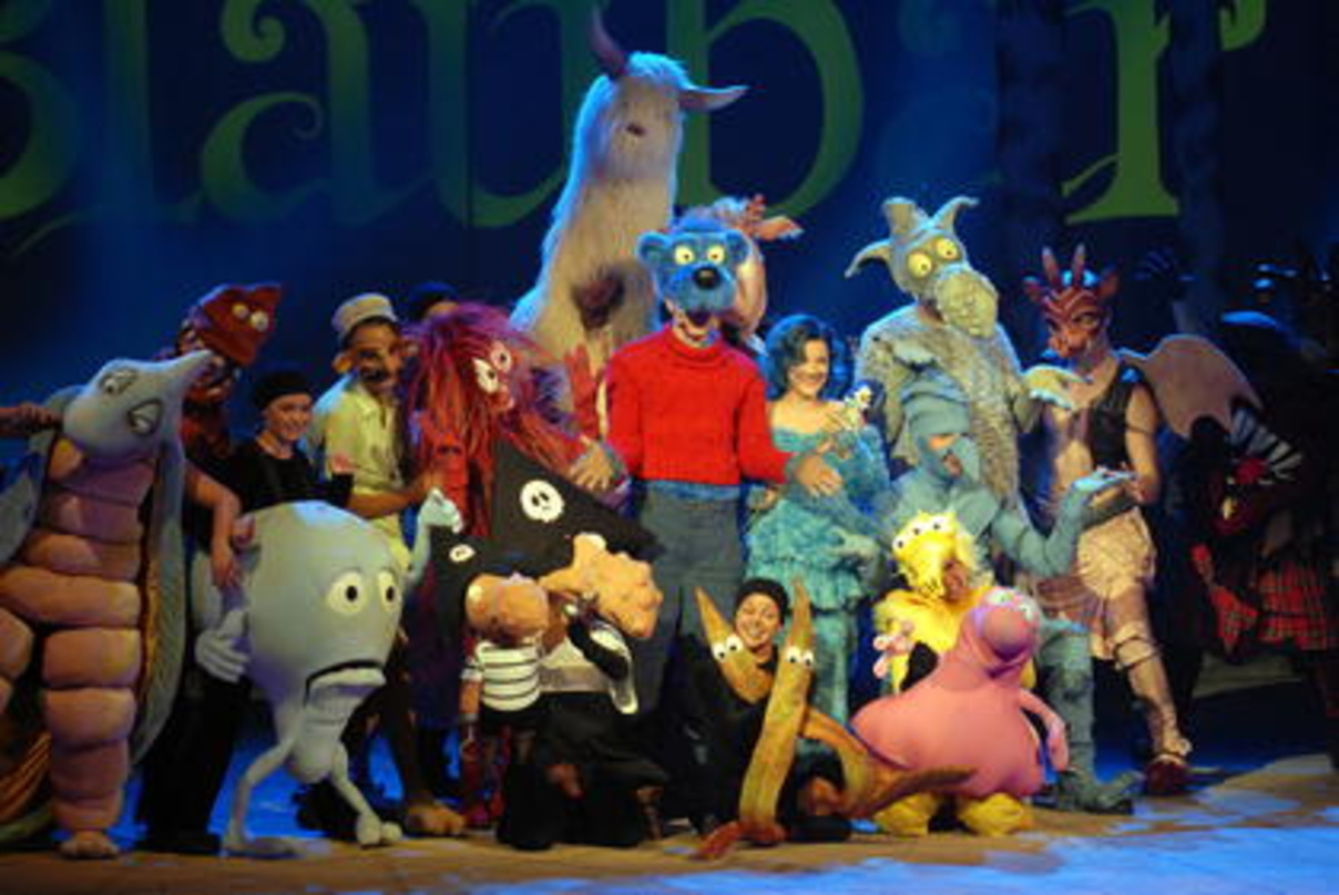 Große Kostüme, großes Musical: Käpt'n Blaubär & Co.