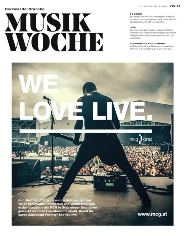 Die E-Paper-Ausgabe von MusikWoche Vol. 41 2021