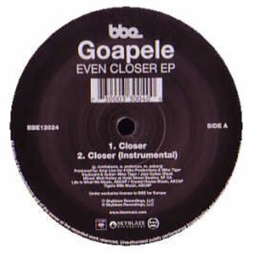 Goapele – Closer EP