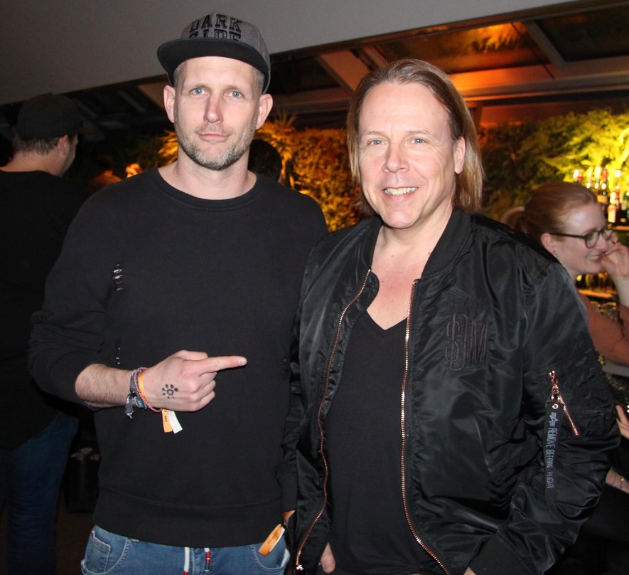 Bei der zweiten Mixcon in München: Veranstalter Bernd Closmann (links) und Frank Klein (Management Robin Schulz)