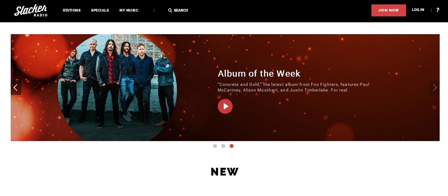 Gestartet als kostenloses und personalisierbares Onlineradio, nun an LiveXLive verkauft: Slacker Radio hat einen neuen Eigner