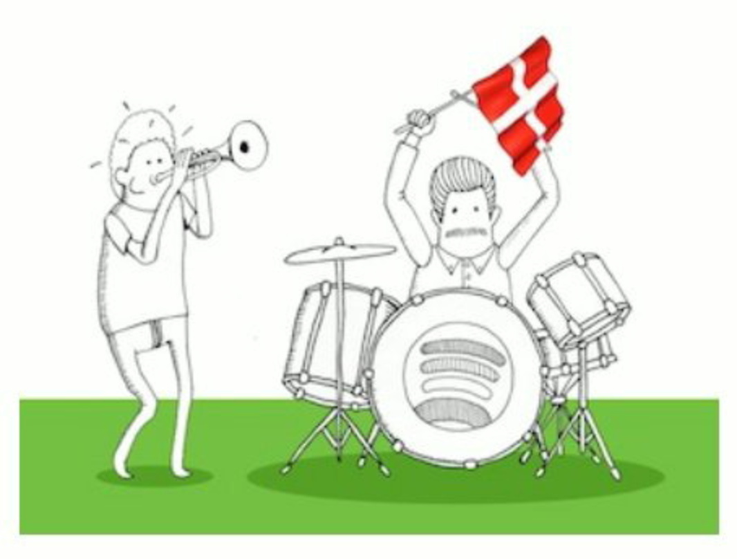 Lässt es nun auch in Dänemark krachen: Spotify