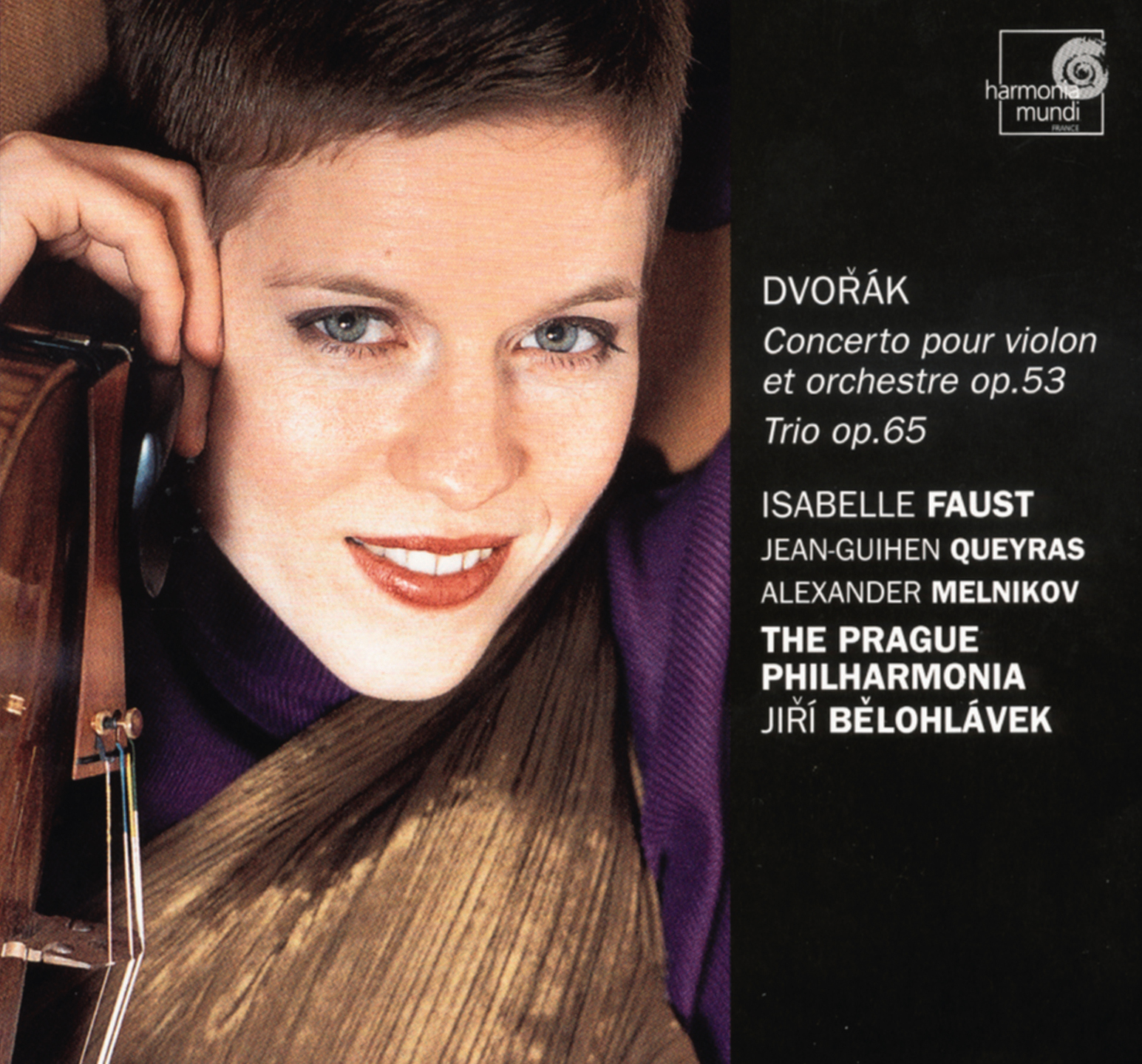 Isabelle Faust – Violinkonzert a-moll op. 53/Klaviertrio Nr. 3 f-moll op.65