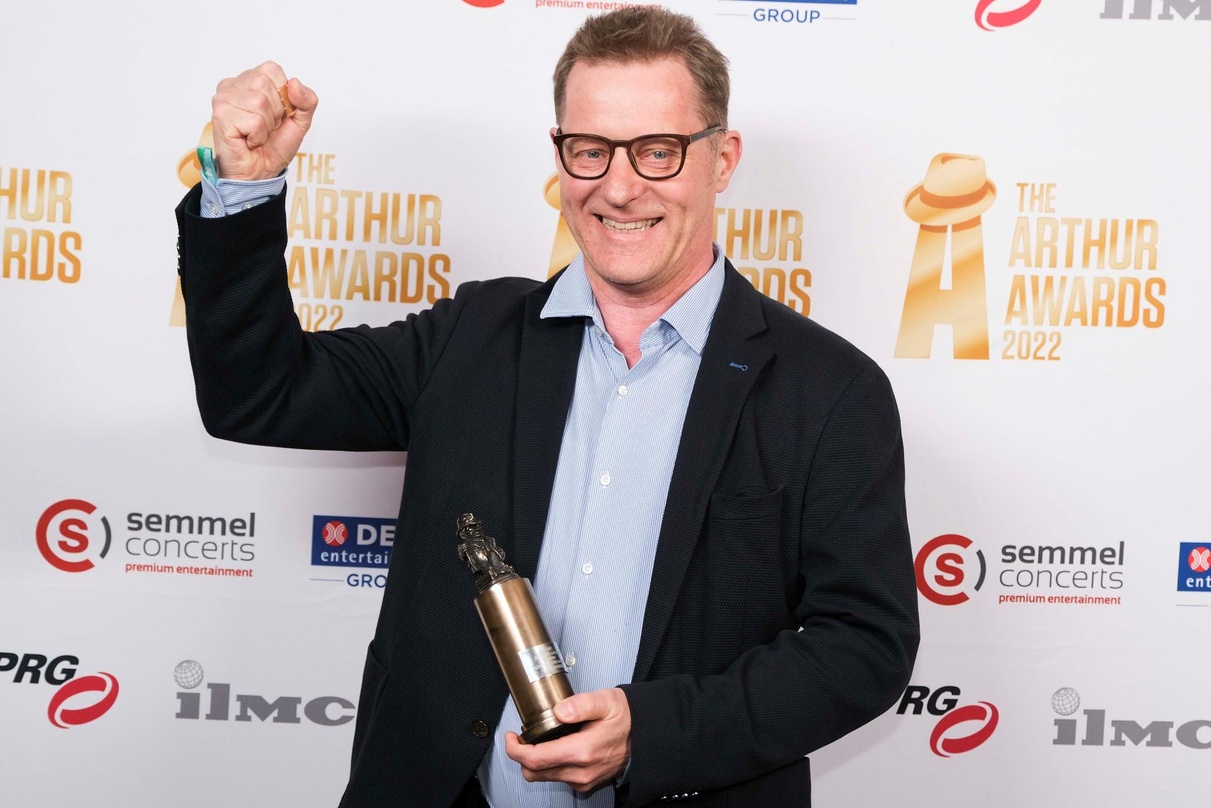 Mit seinem dritten Arthur Award: Folkert Koopmans bei der ILMC