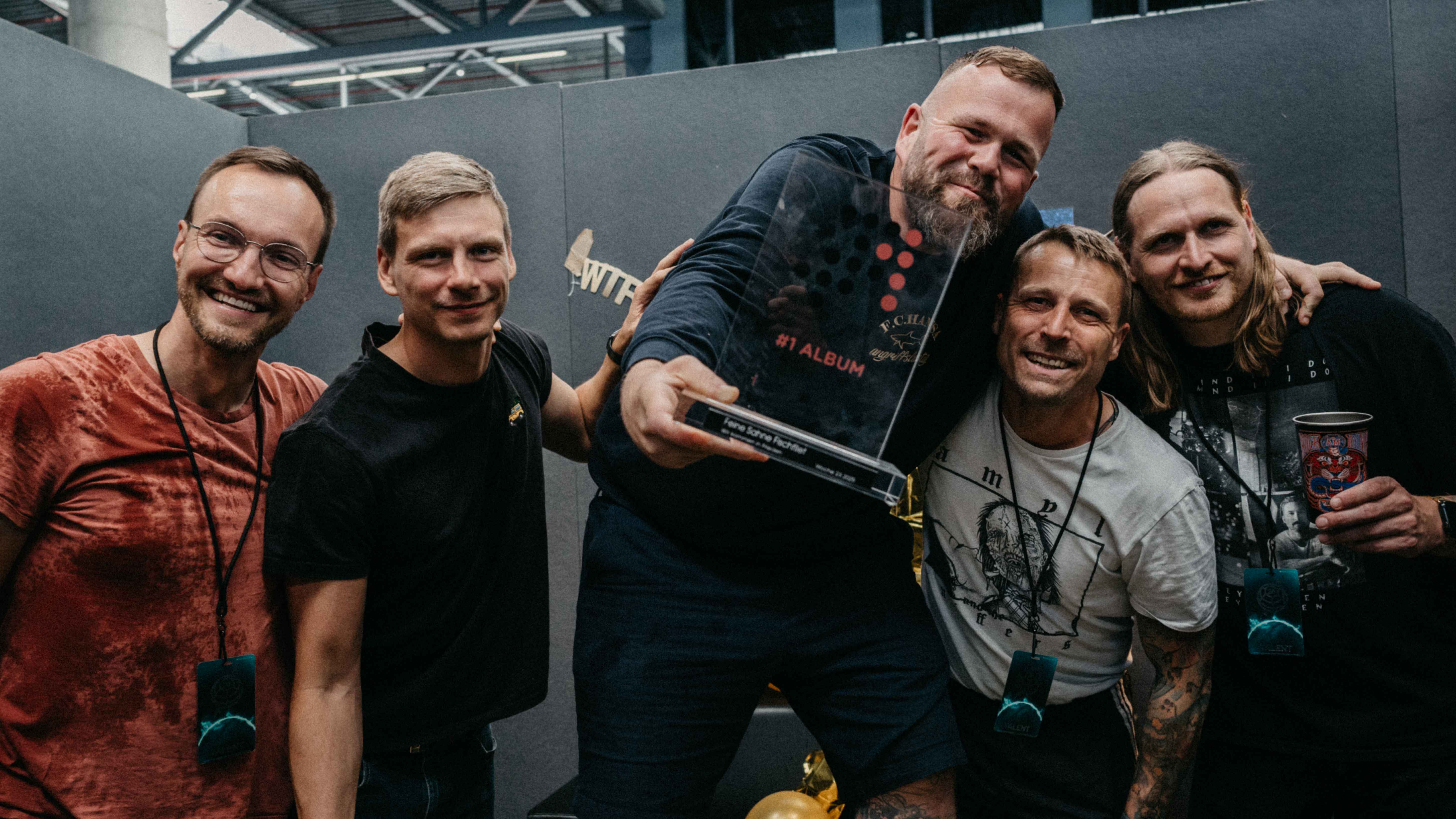 Haben es in Deutschland nun bis nach ganz oben geschafft: Feine Sahne Fischfilet.