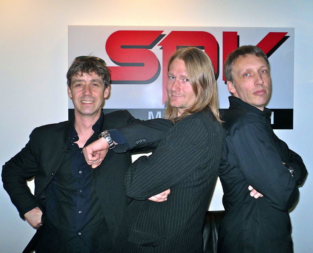 Neue Partner (v.l.n.r.): Künstlermanager André Kemnitz-Voigt, Christian Haase und Frank Uhle