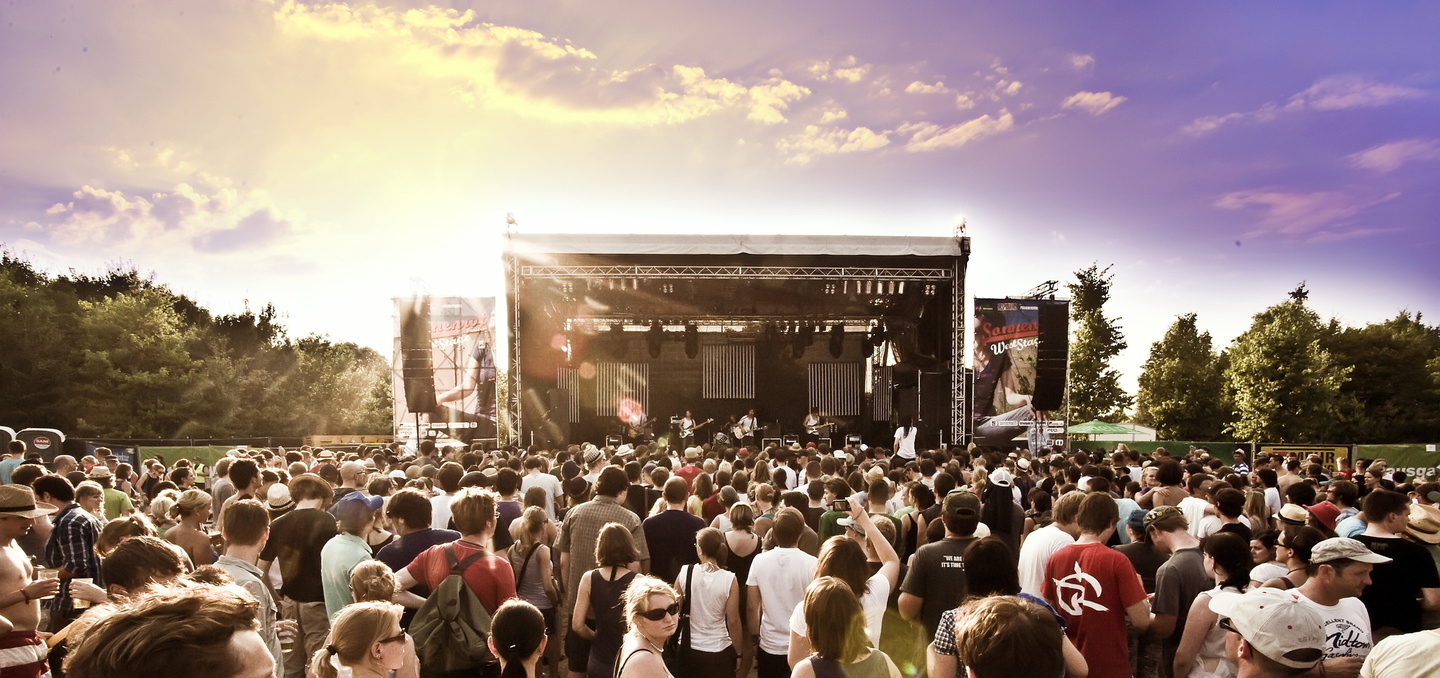 Trotz 12.000 Besuchern reichte es am Ende nicht: das Sonnenrot Festival