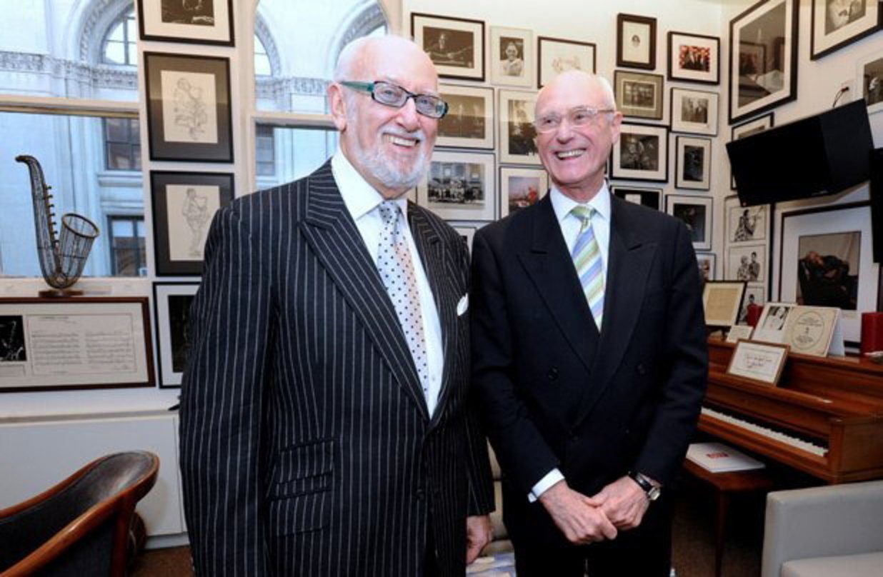 Neue Aufgaben: Bruce Lundvall (l.) und Ian Ralfini