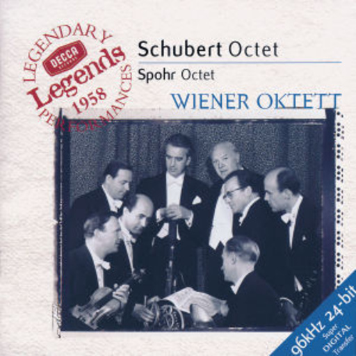 Wiener Oktett – Schubert: Oktett/Spohr: Oktett (Decca Legends 1958 / 96kHz 24-bit)