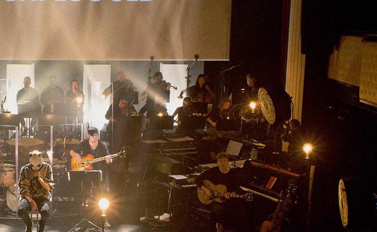 Unplugged im Ludwigsburger Scala-Kino: Cro bei den Aufnahmen für MTV