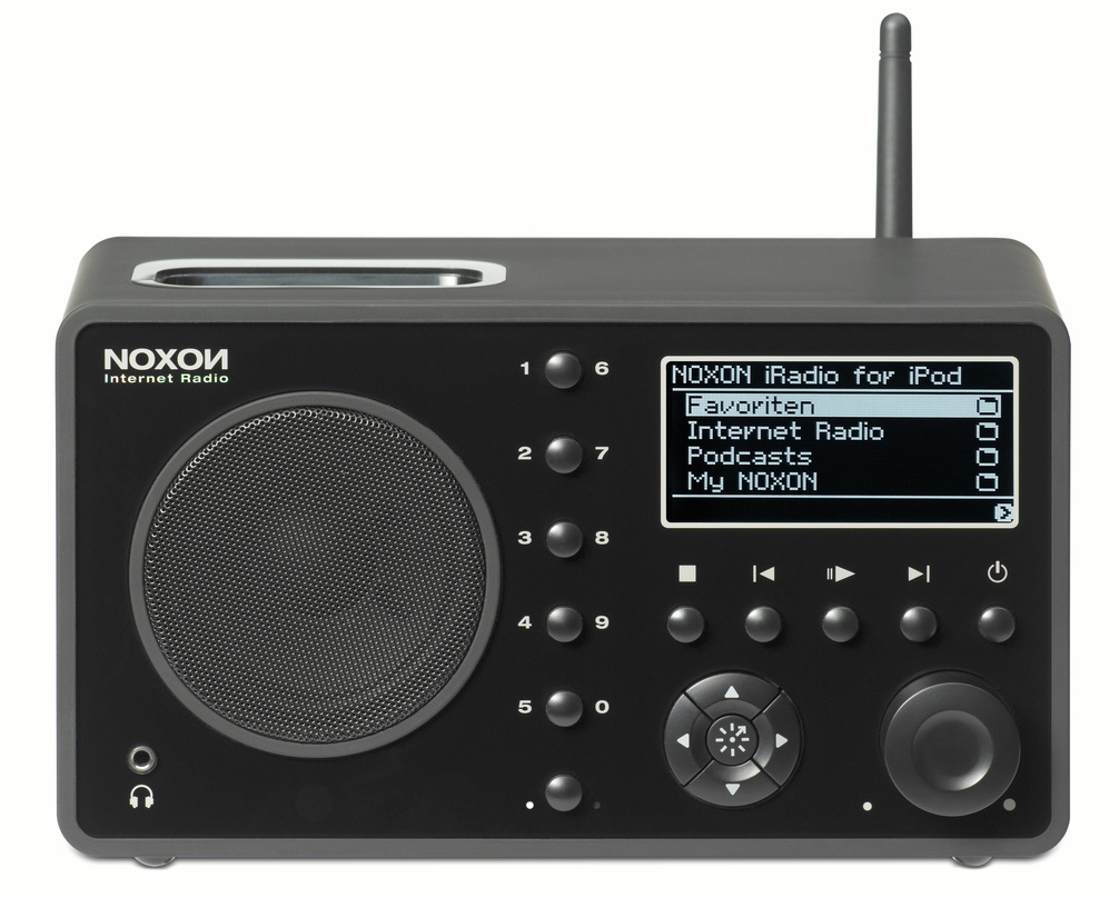 Kann künftig auch auf Simfy zugreifen: ein internetfähiges Noxon-Radio aus dem Hause Terratec