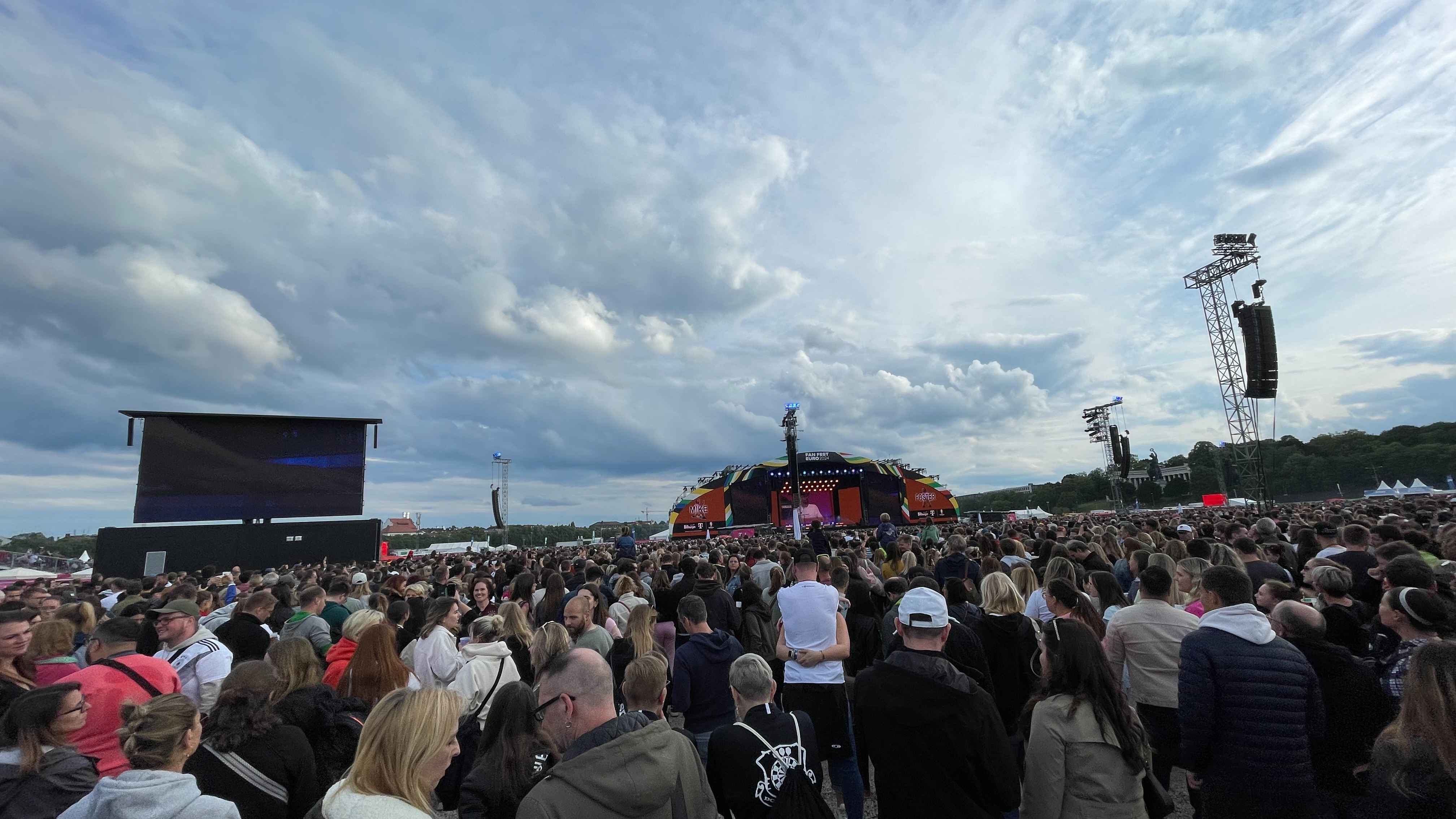 Fand auf der Theresienwiese statt: Das EM-Fanfest 2024.