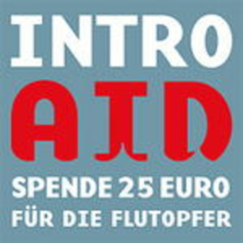 Hilft den Flutopfern: die Aktion "Intro Aid"