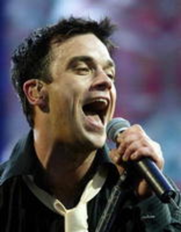 Hopst auf den Thron: Robbie Williams