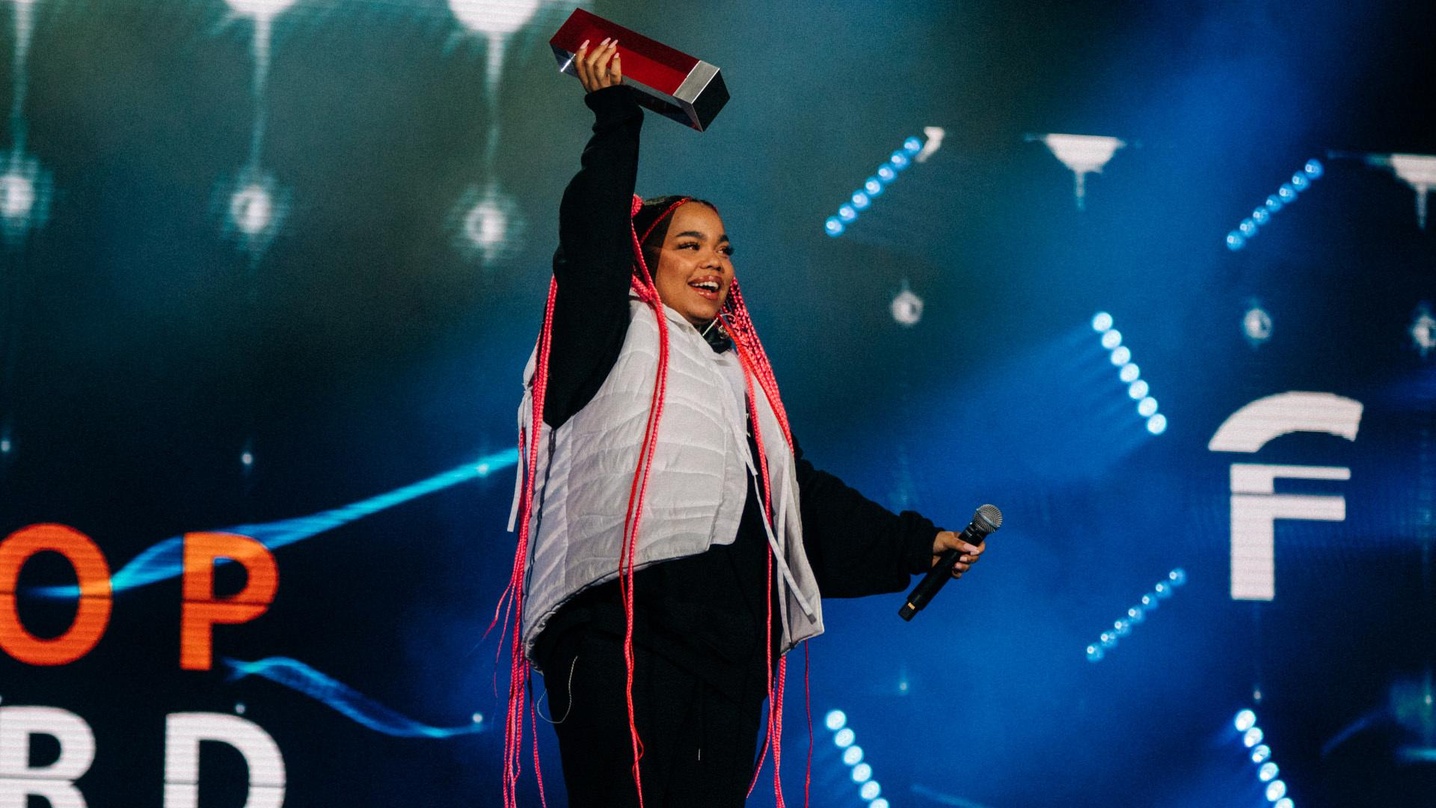 Erhielt den "SWR3 New Pop Award" in Baden-Baden: Zoe Wees