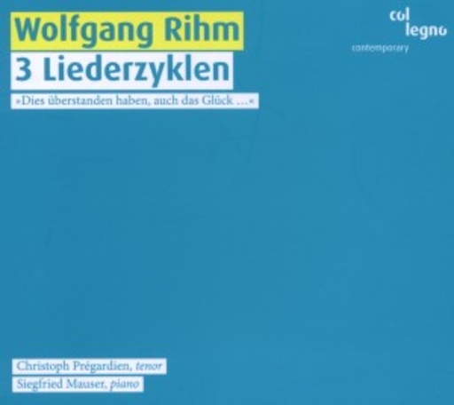 Christoph Prégardien/Siegfried Mauser – 3 Liederzyklen