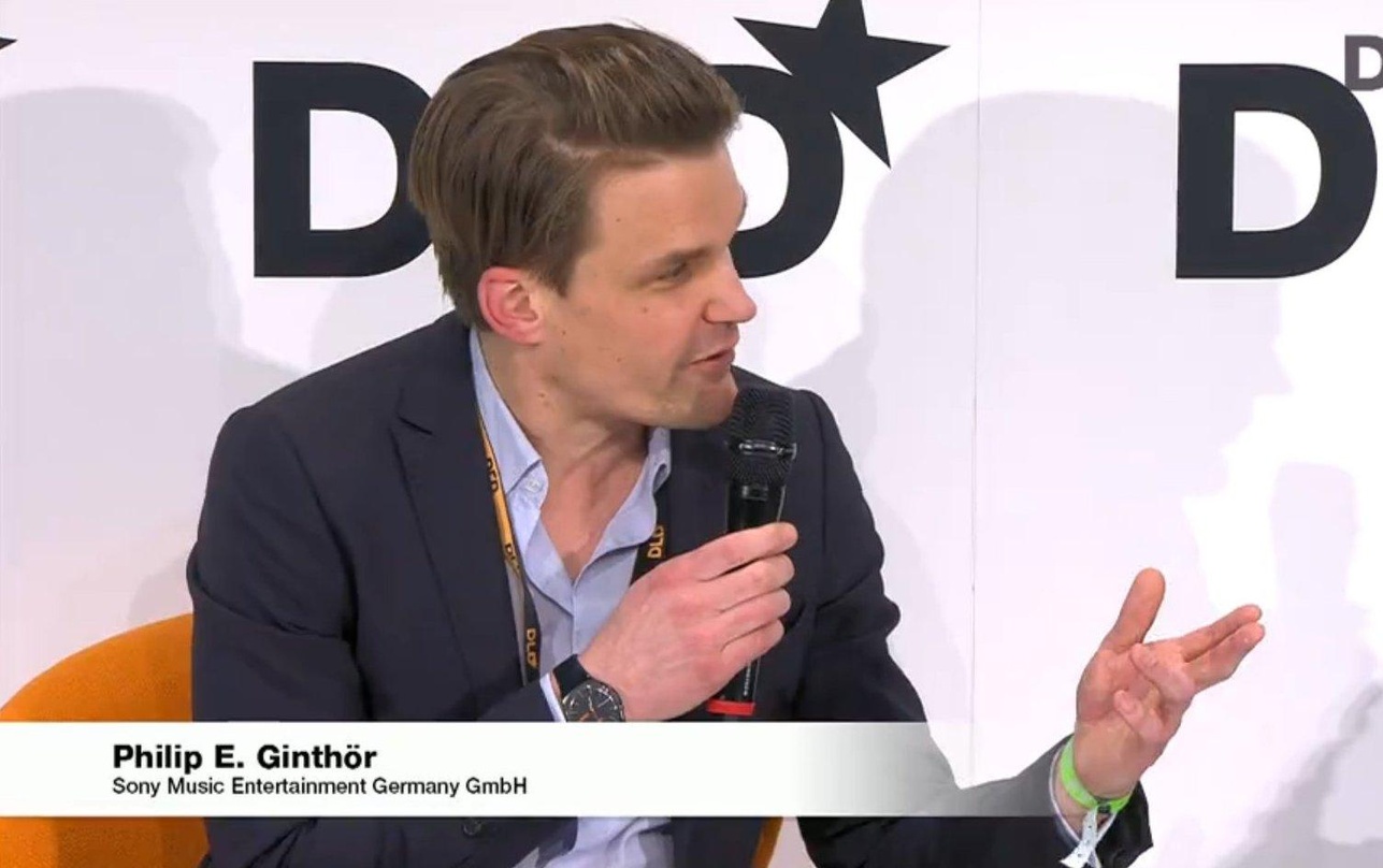 Sprach beim DLD-Kongress über die Entwicklung im Musikmarkt: Philip Ginthör