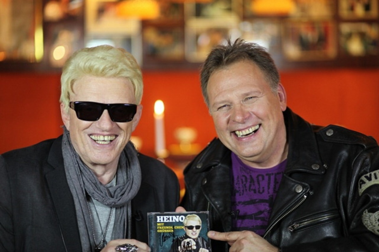 Sind nun auch auf Sat.1 Gold zu sehen: Heino und Benny Schnier in der bislang nur auf Gute Laune TV zu sehenden Show "B*Treff"