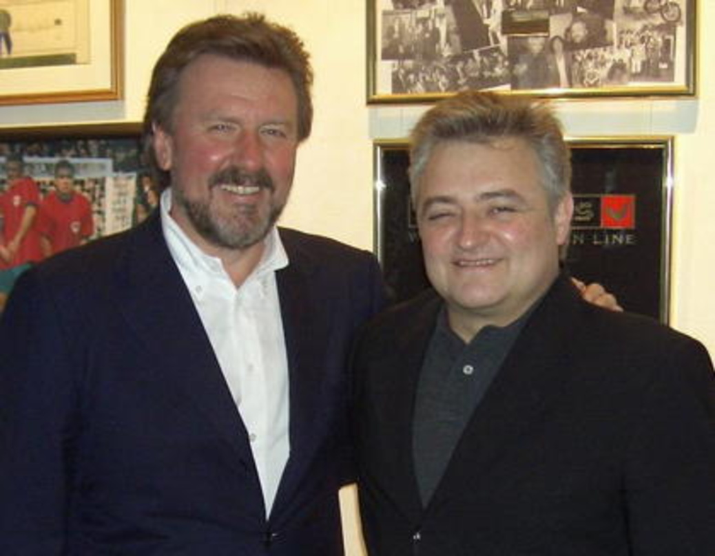 75b6e4f0c334810027edae32cdba2709e41de686cb177eb39786e95c7046efe7 Neue Partner: Peter Ende (l.) mit Mike Weller