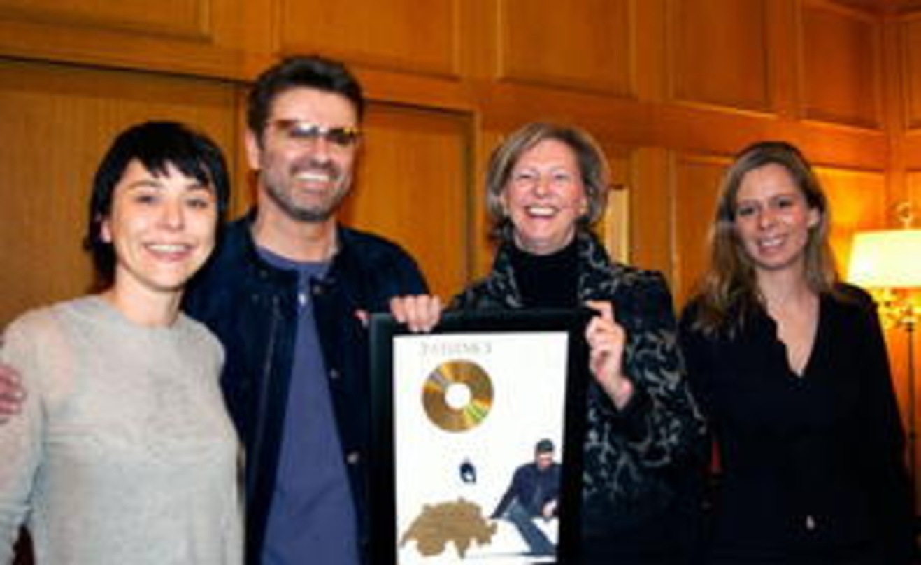 TV-Auftritt in Basel vergoldet (v.l.n.r.): Brandmaier, Michael, Hophan und Born