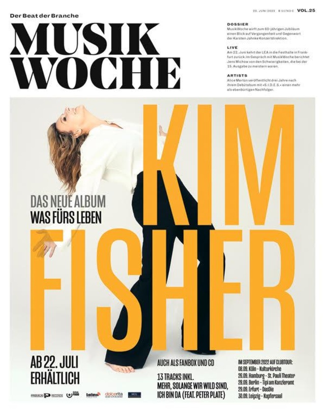 Die E-Paper-Ausgabe von MusikWoche Vol. 25 2022