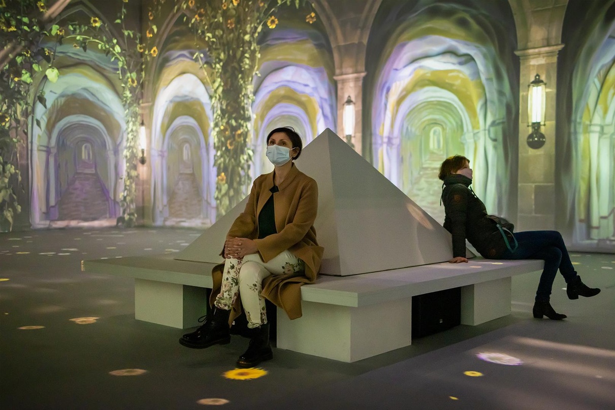 Ließ Besucher zu: eine von COFO präsentierte Van-Gogh-Show in Linz