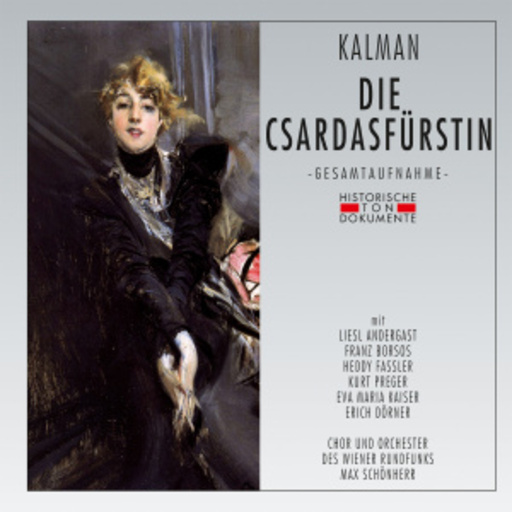 Die Csárdásfürstin (GA 1951 aus Wien)