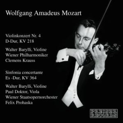 Walter Barylli – Violinkonzert Nr. 4 D-Dur KV 218