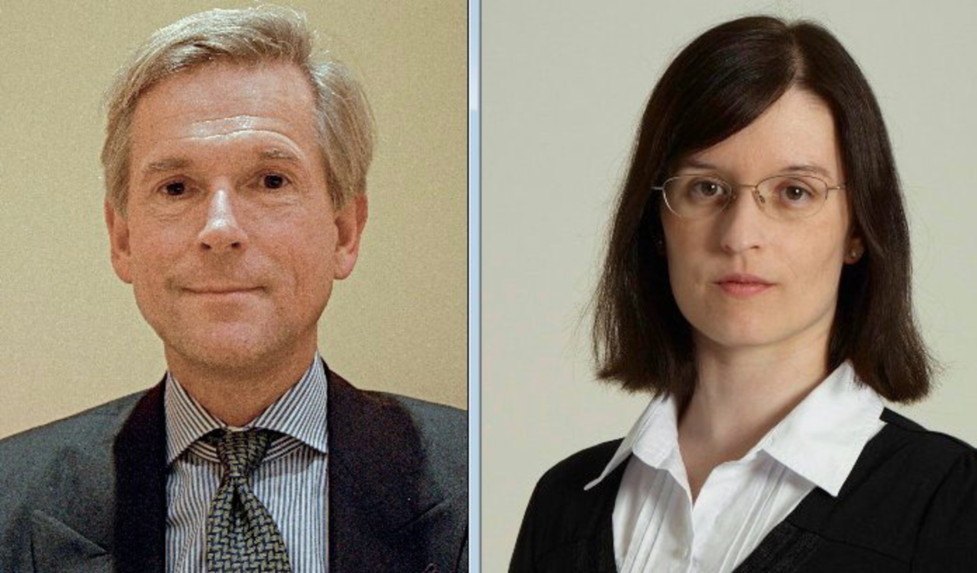 Streiten weiter: GEMA-Vorstand Harald Heker und RapidShare-CEO Alexandra Zwingli
