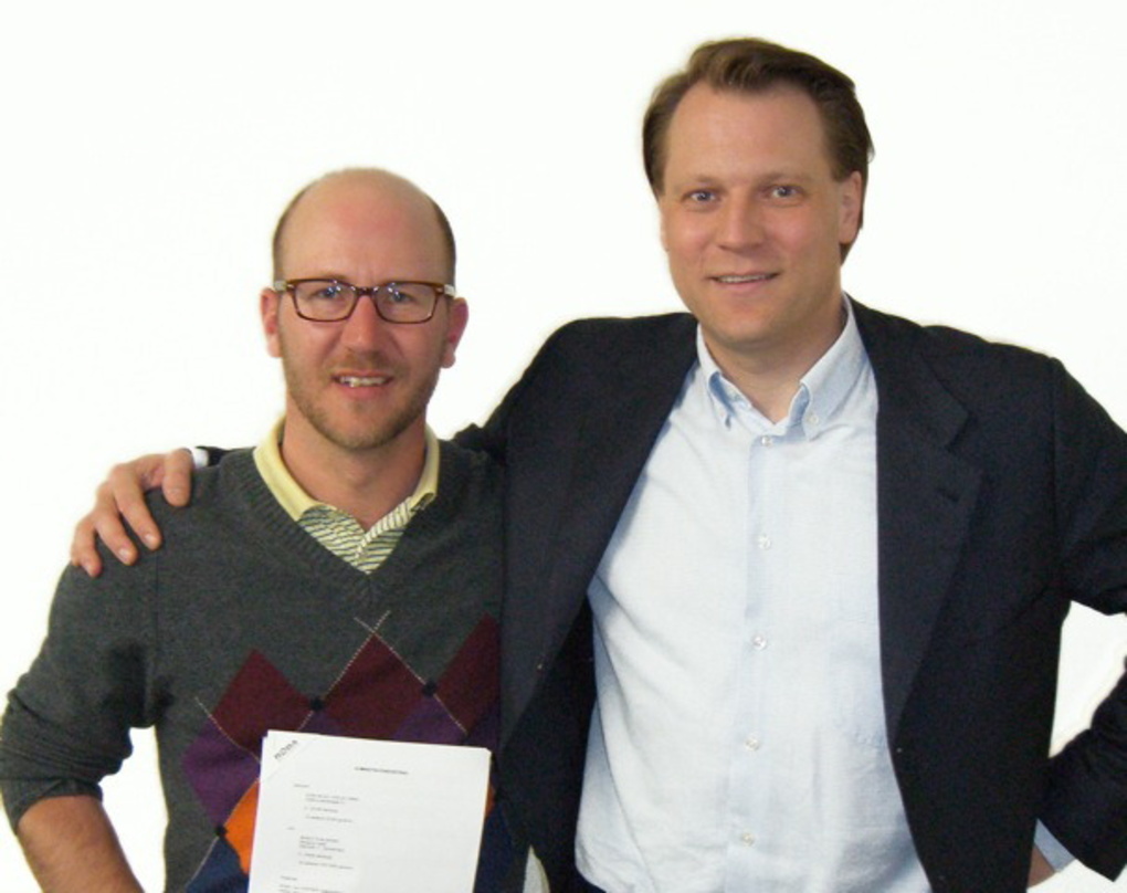Alte neue Partner: Benjamin Galler (l.) und Christian Baierle