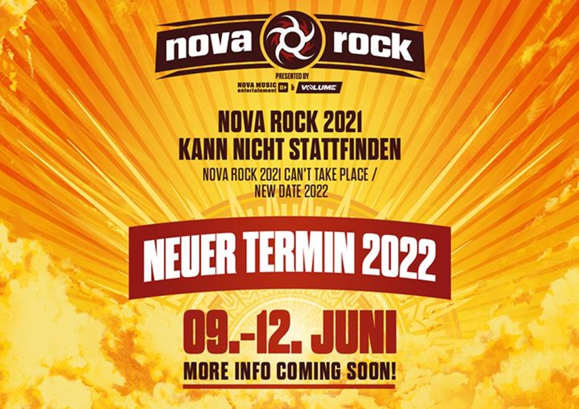 Neuer Anlauf für 2022 geplant: das Nova Rock Festival 2021 findet nicht statt