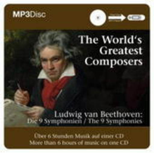 Diverse – The World's Greatest Composers - MP3 Disc