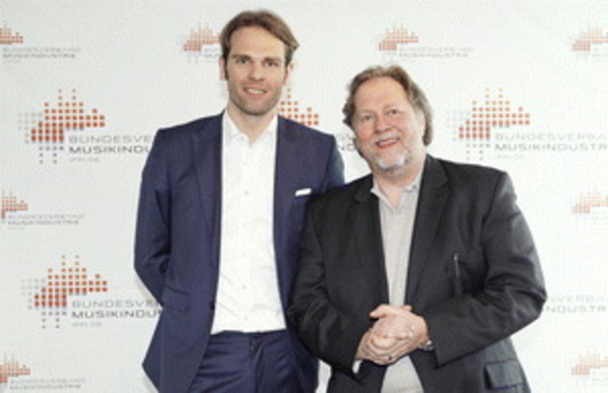 Richten mit dem Bundesverband erstmals eine Kulturkonferenz aus: Florian Drücke (links) und Dieter Gorny