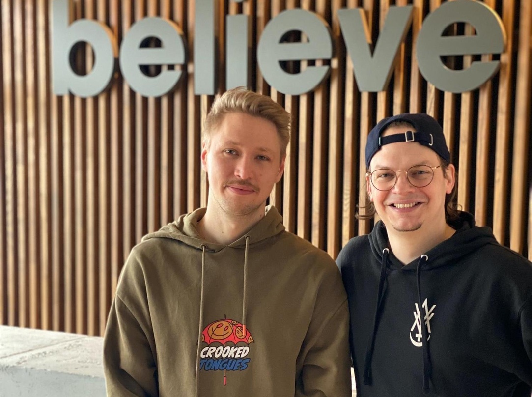 Arbeiten künftig unter dem Believe-Dach zusammen an der Marke Groove Attack: Lasse Exner (links) und Kristof Jansen
