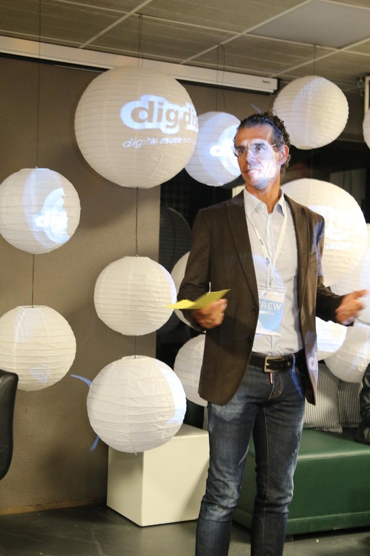 Beim Stuttgart Music Summit: dig dis!-Chef Frank Schreiner