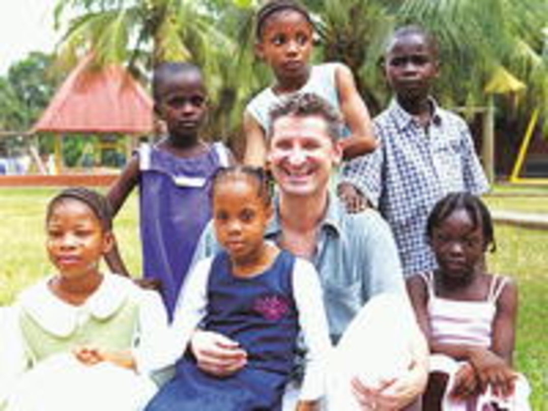 In Nigeria: Hartmut Engler