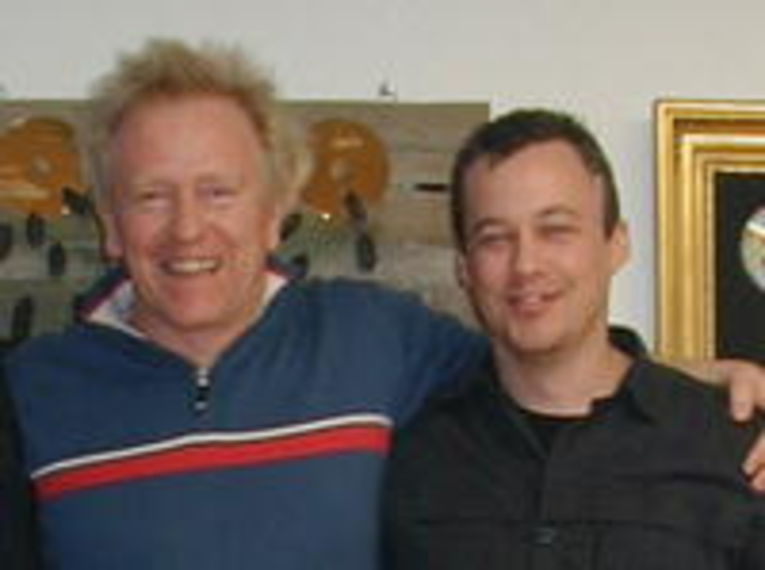 Künftige Partner: Schober (l.) und Lenggenberger