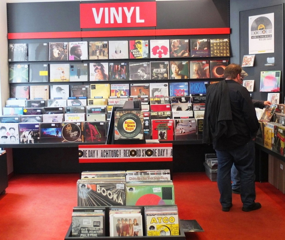 Doppelter Umsatz im Vinyl-Bereich: Das KulturKaufhaus Dussmann in Berlin