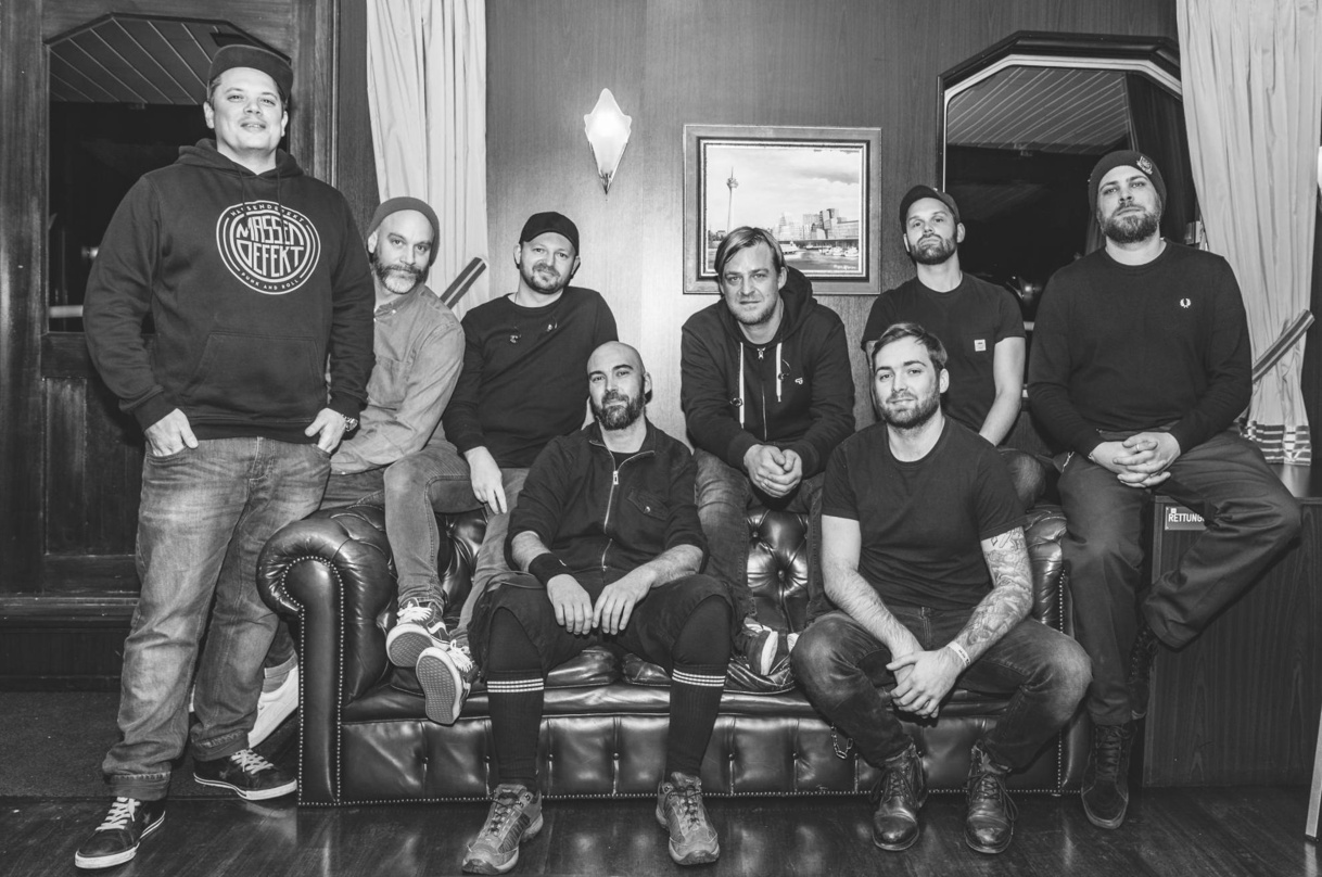 Feierten den Erfolg von "Pazifik" auf dem Rhein (von links): Nico Hamm (Geschäftsführer concert team nrw/MD Records), Tim Wermeling (Head of Marketing/Label Manager Rough Trade Distributio...